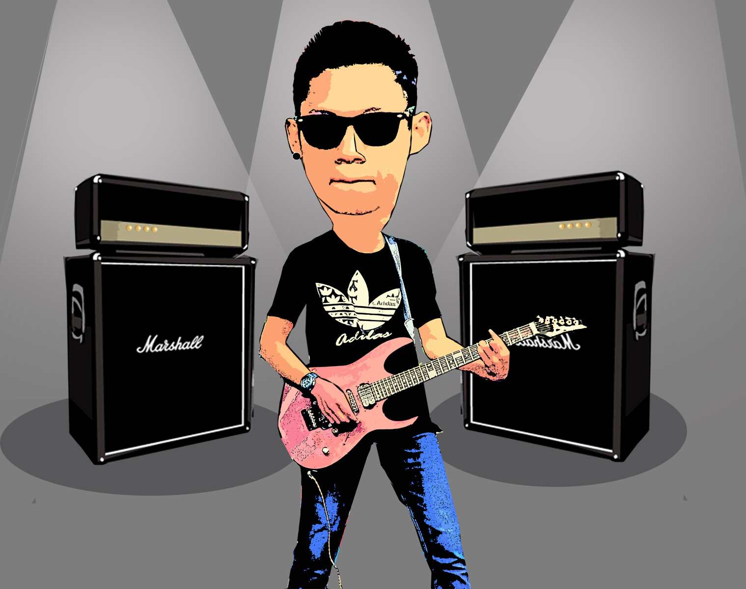 Detail Gambar Karikatur Band Nomer 8