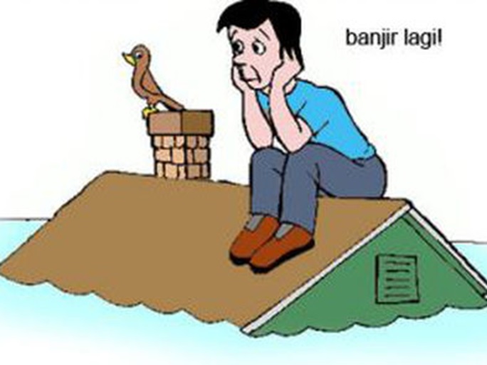 Detail Gambar Karikatur Banjir Nomer 6