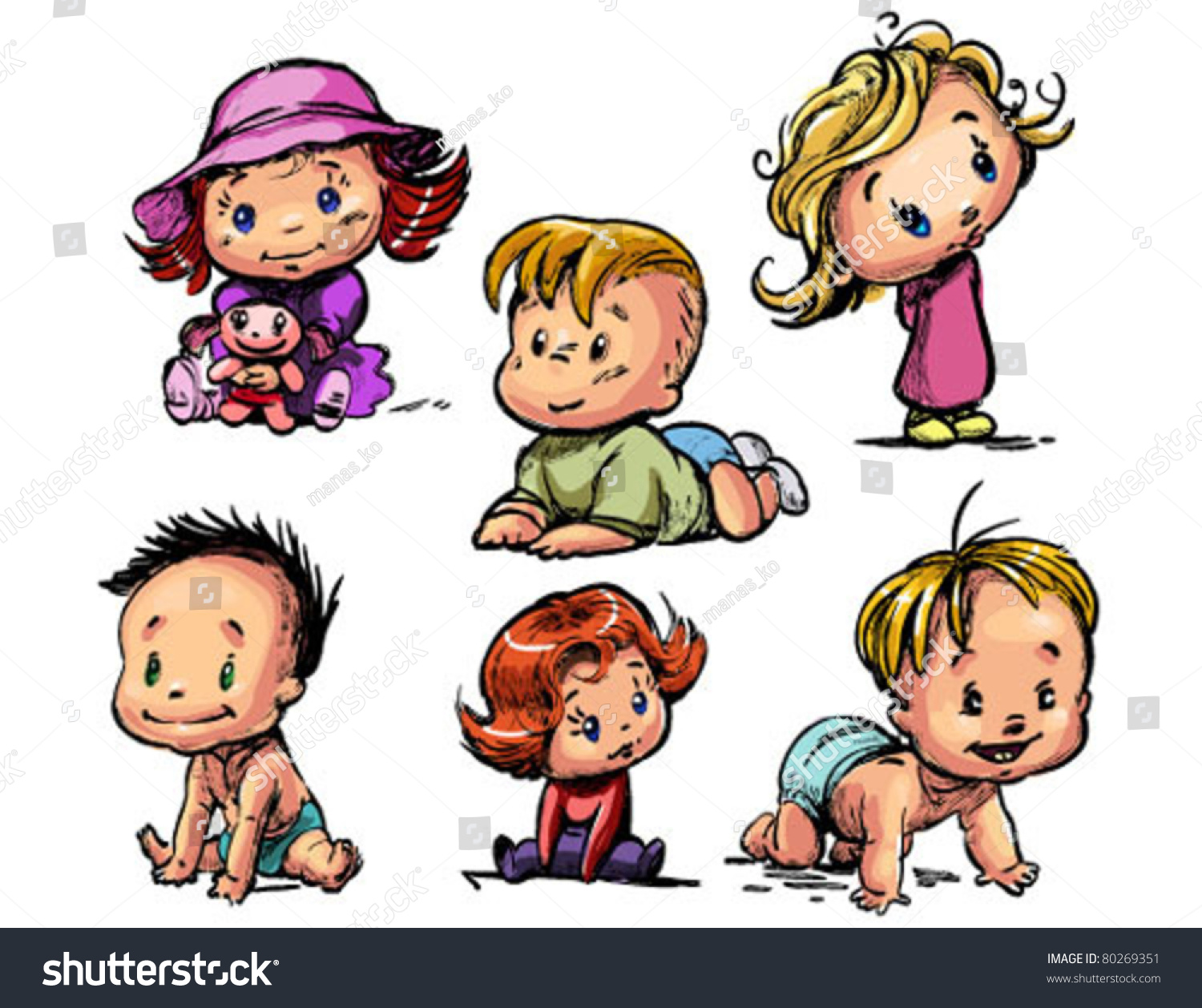 Detail Gambar Karikatur Bayi Nomer 38