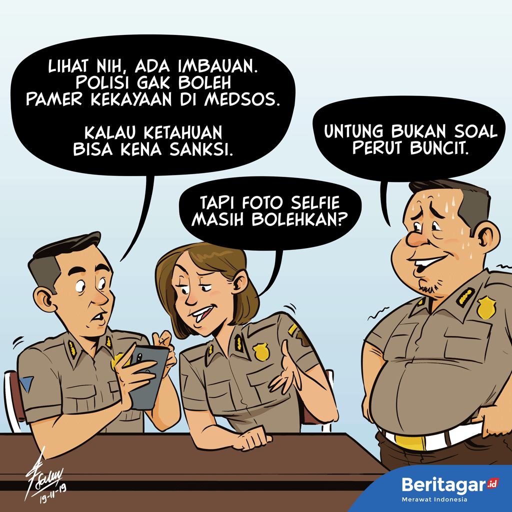 Detail Gambar Karikatur Bhayangkari Nomer 28