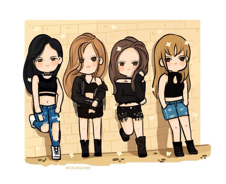 Detail Gambar Karikatur Blackpink Nomer 13