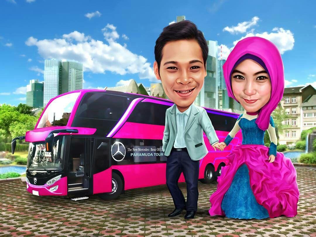 Detail Gambar Karikatur Bus Wisata Nomer 12