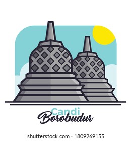 Gambar Karikatur Candi Borobudur - KibrisPDR