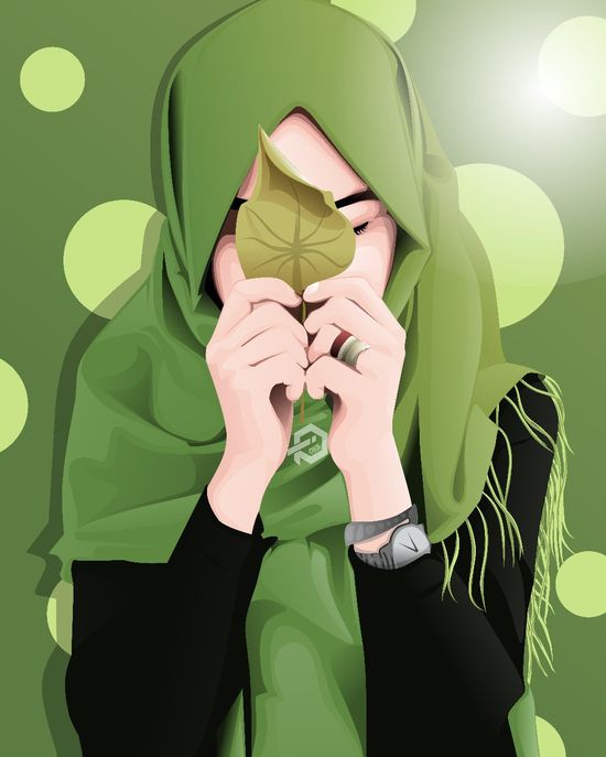 Detail Gambar Karikatur Cewek Hijab Nomer 8