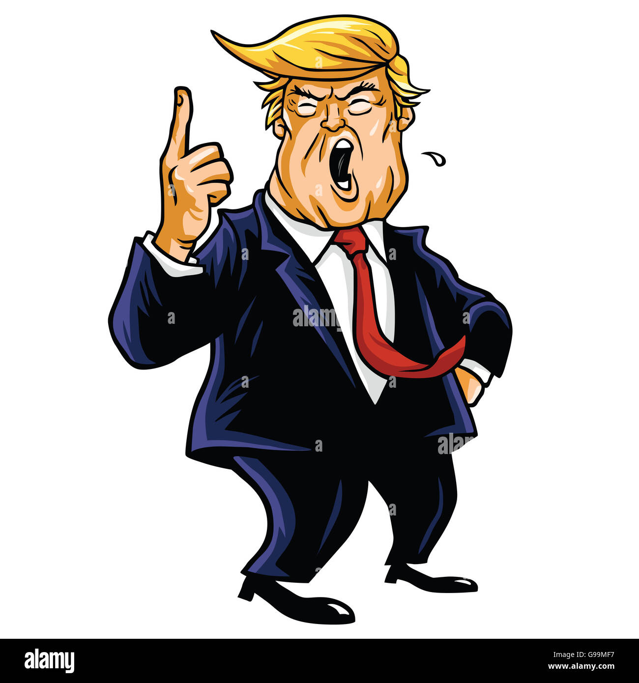 Gambar Karikatur Donald Trump - KibrisPDR