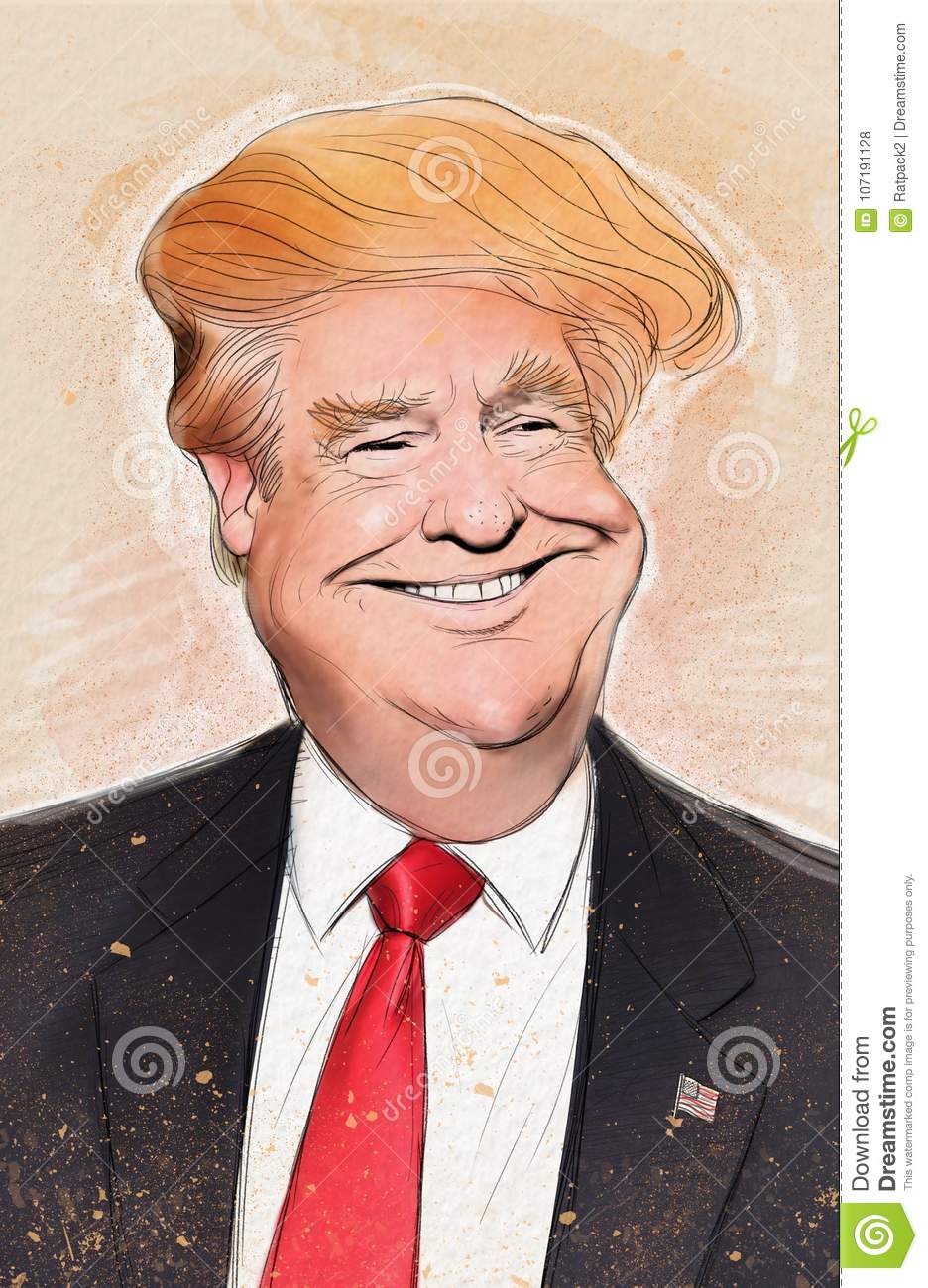 Detail Gambar Karikatur Donald Trump Nomer 16