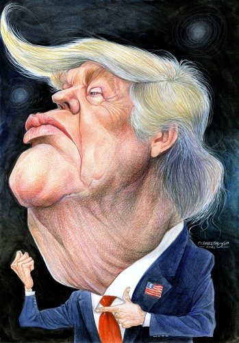 Detail Gambar Karikatur Donald Trump Nomer 21