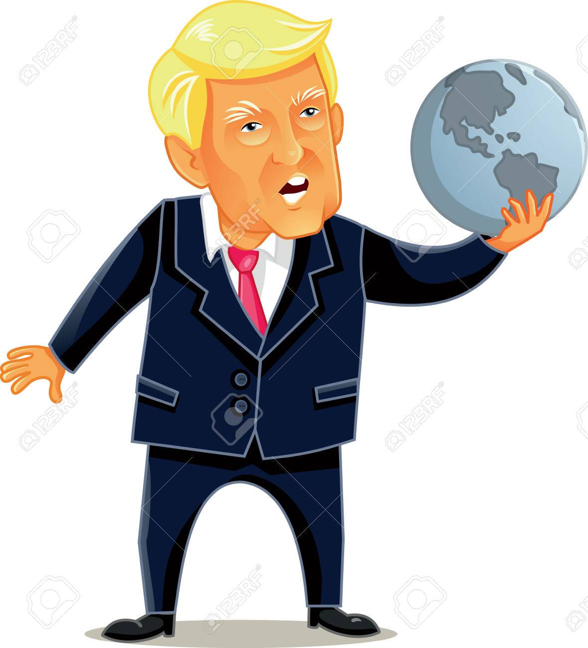 Detail Gambar Karikatur Donald Trump Nomer 10