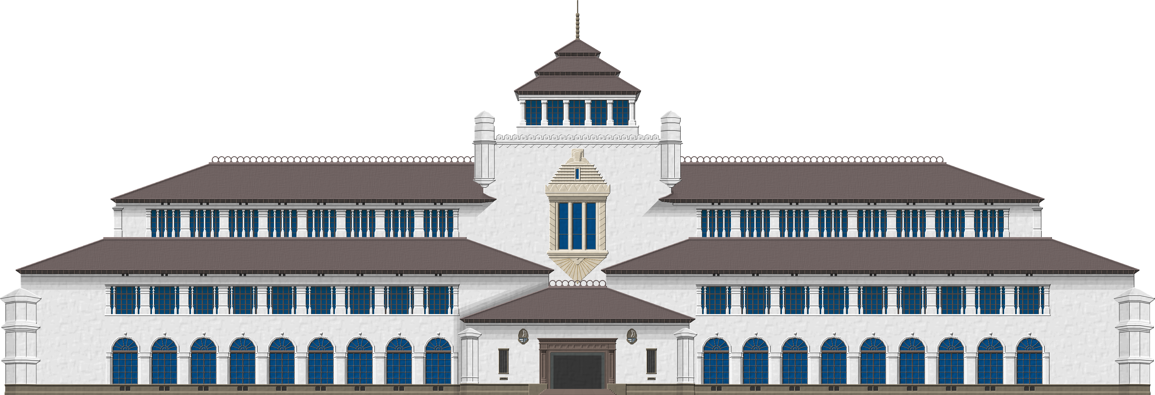 Detail Gambar Karikatur Gedung Sate Nomer 12