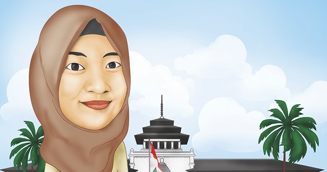 Detail Gambar Karikatur Gedung Sate Nomer 13