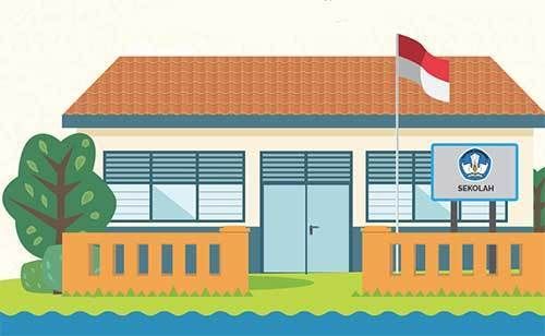 Detail Gambar Karikatur Gedung Sekolah Nomer 3