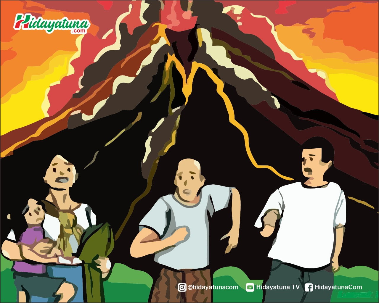 Detail Gambar Karikatur Gunung Semeru Nomer 4