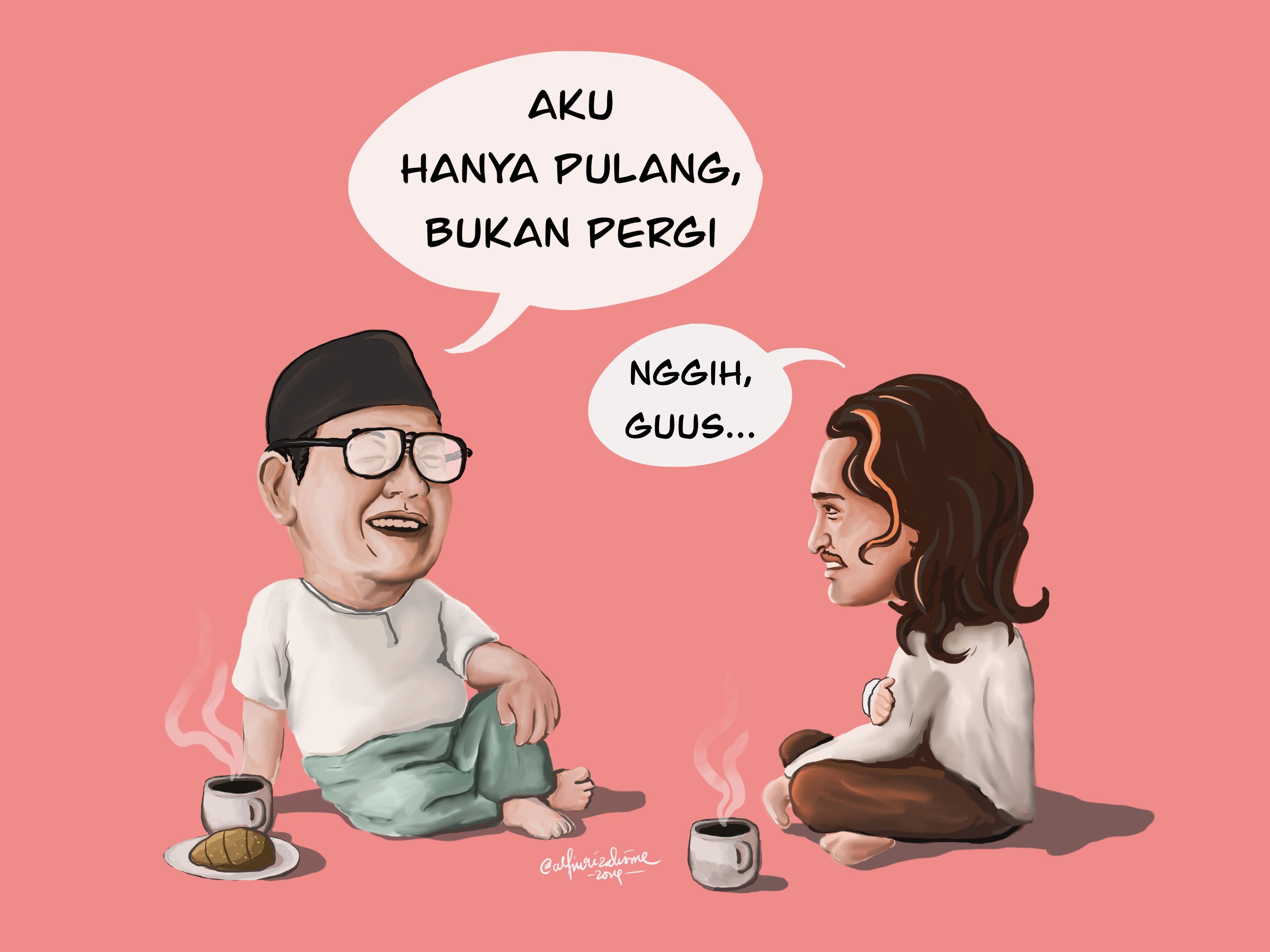 Detail Gambar Karikatur Gusdur Nomer 15