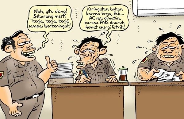 Detail Gambar Karikatur Hemat Energi Nomer 21