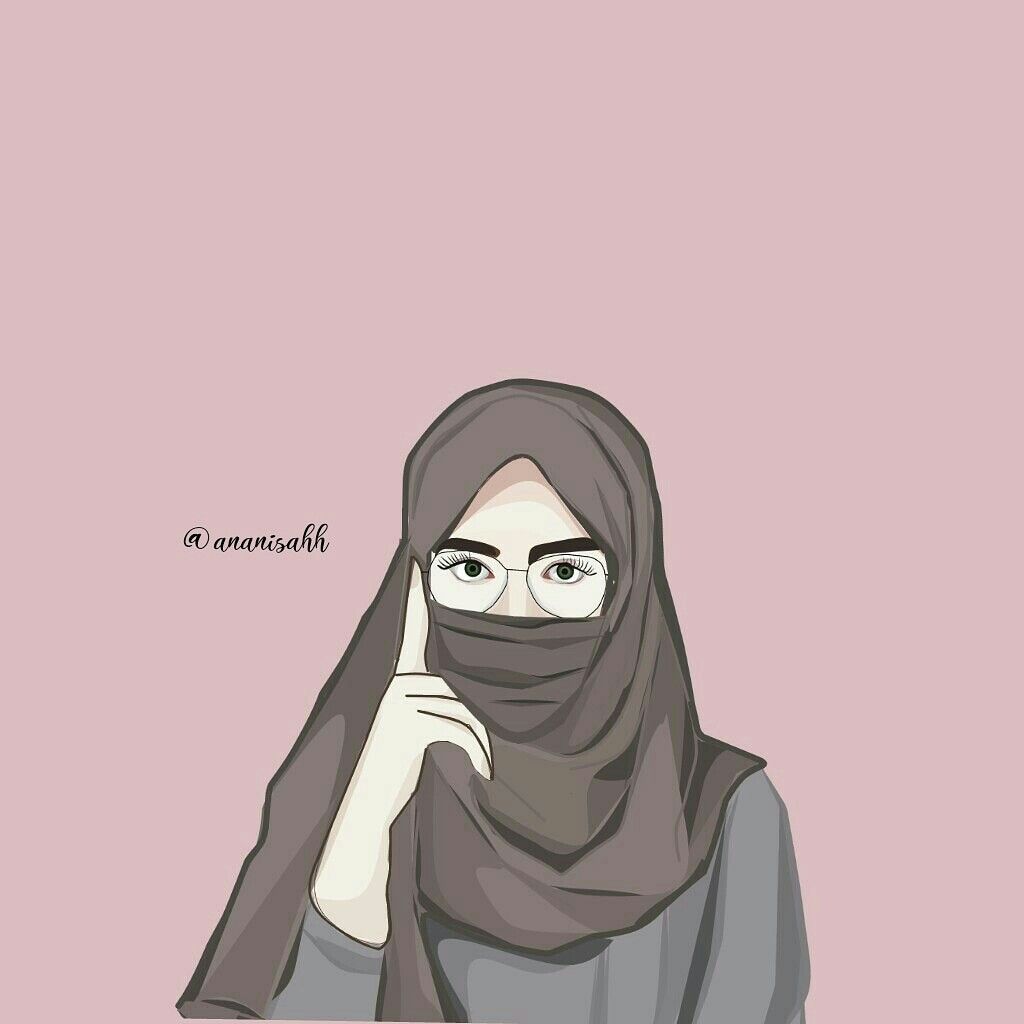 Detail Gambar Karikatur Hijab Nomer 11