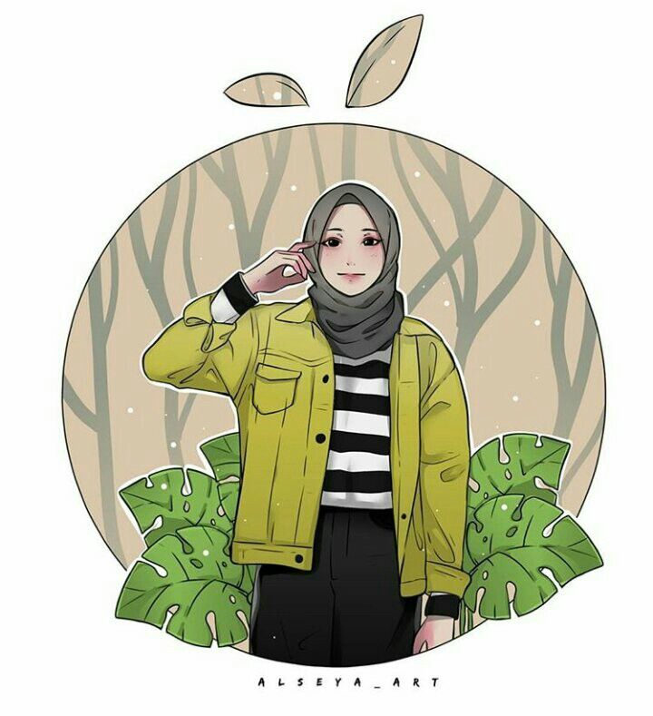 Detail Gambar Karikatur Hijab Nomer 17
