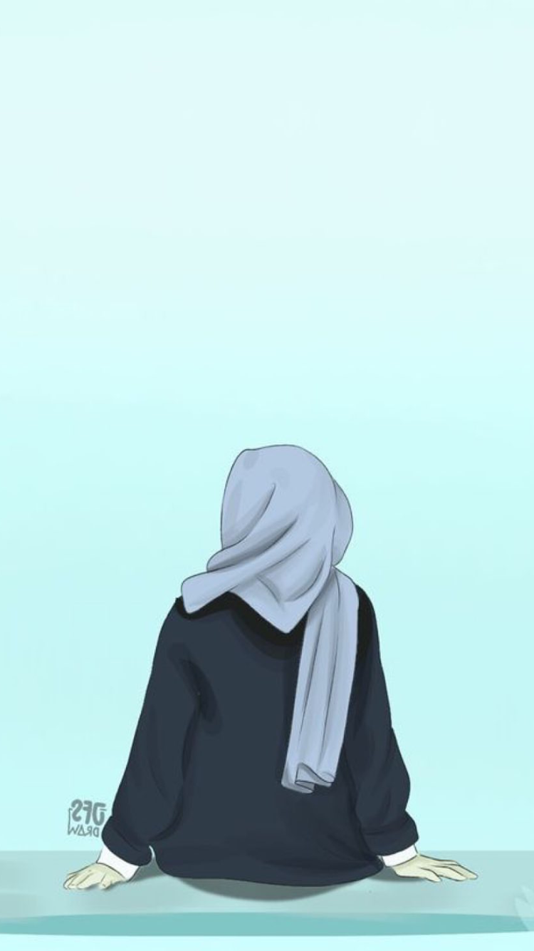 Download Gambar Karikatur Hijab Nomer 24