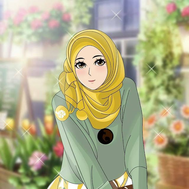 Detail Gambar Karikatur Hijab Nomer 8