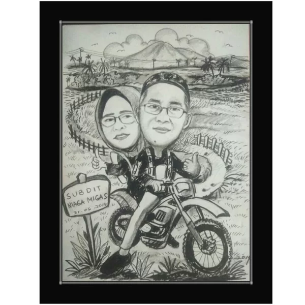 Detail Gambar Karikatur Hitam Putih Nomer 36