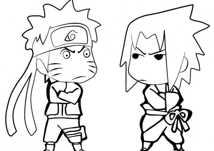 Detail Gambar Karikatur Hitam Putih Animasi Naruto Nomer 28