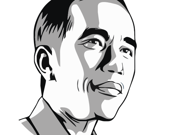 Detail Gambar Karikatur Hitam Putih Jokowi Nomer 13