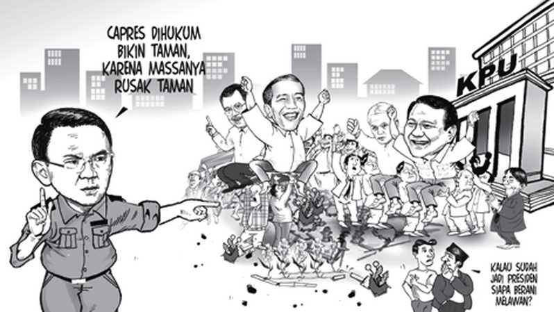 Detail Gambar Karikatur Hitam Putih Jokowi Nomer 19