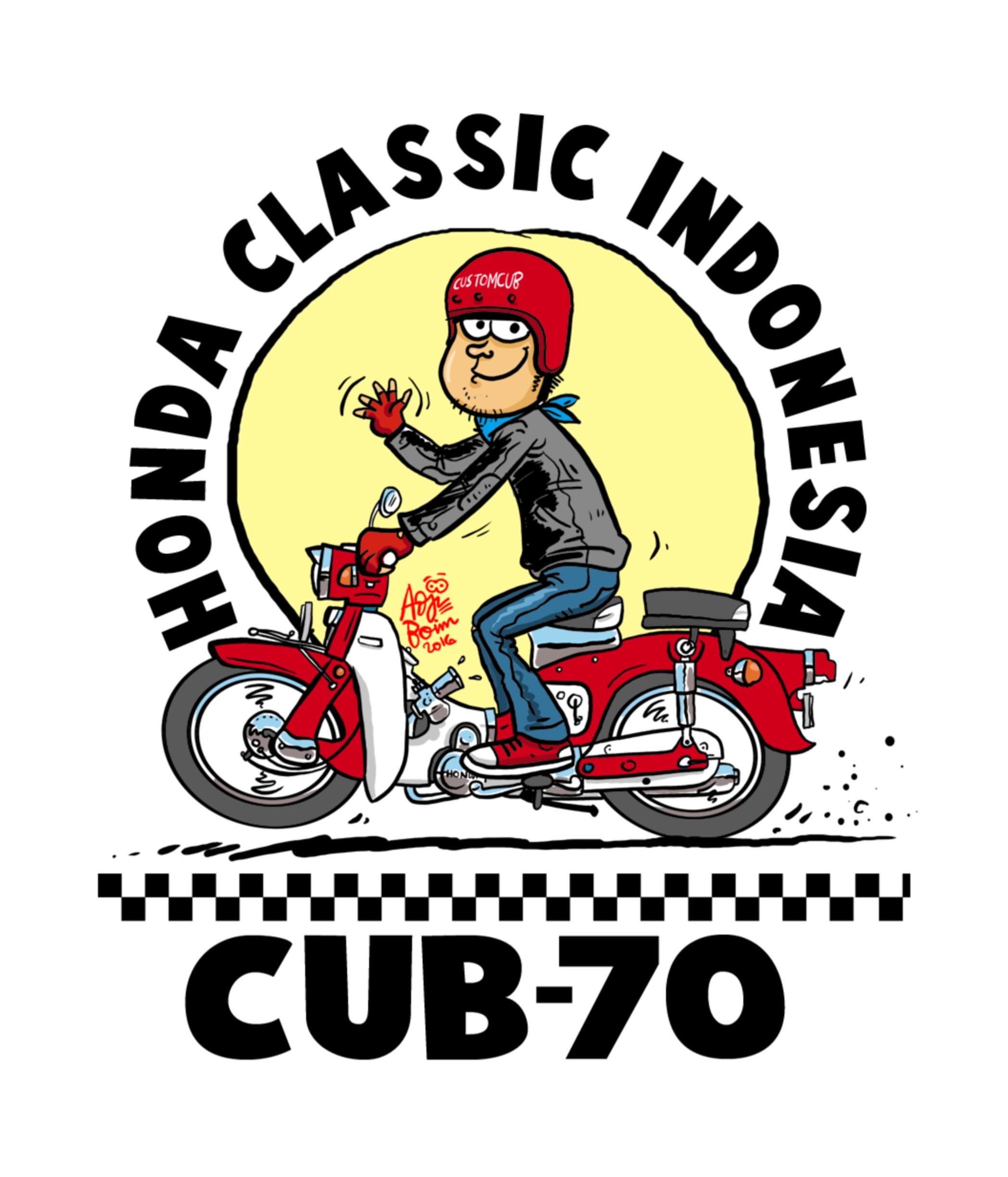 Gambar Karikatur Honda C70 - KibrisPDR