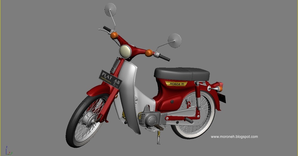 Detail Gambar Karikatur Honda C70 Nomer 14