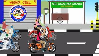 Detail Gambar Karikatur Honda C70 Nomer 16