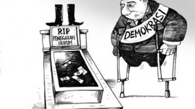 Detail Gambar Karikatur Hukum Nomer 3