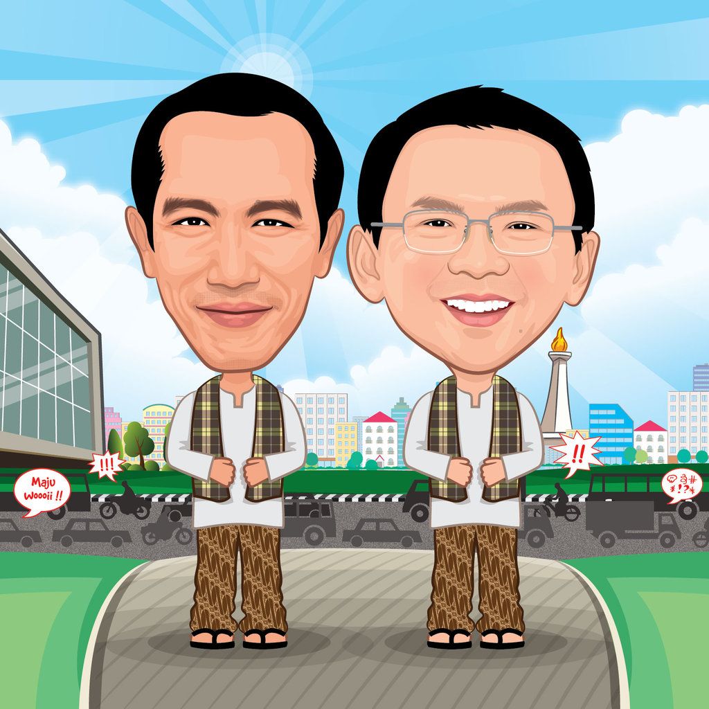 Gambar Karikatur Jokowi Ahok - KibrisPDR