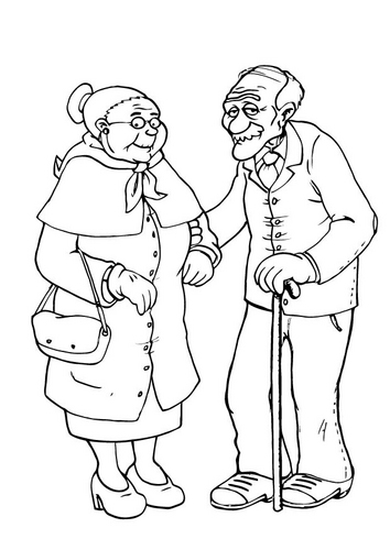 Detail Gambar Karikatur Kakek Nenek Nomer 24