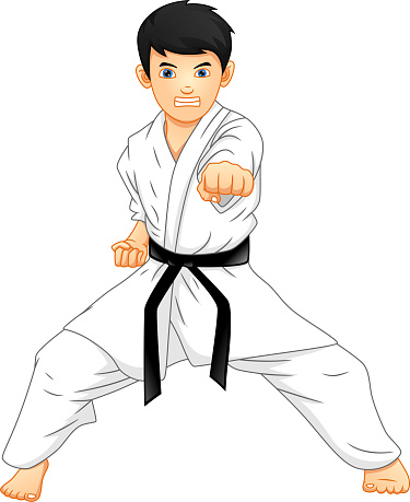 Gambar Karikatur Karate - KibrisPDR