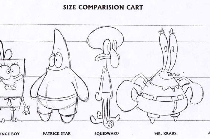 Detail Gambar Karikatur Kartun Spongebob Nomer 5