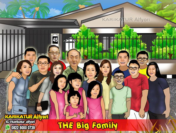 Detail Gambar Karikatur Keluarga Besar Nomer 6
