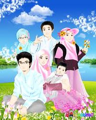 Detail Gambar Karikatur Keluarga Muslim Nomer 17