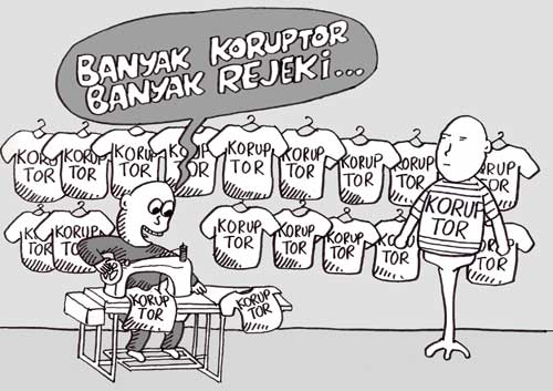 Detail Gambar Karikatur Korupsi Lucu Nomer 32