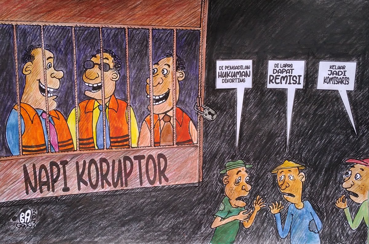 Detail Gambar Karikatur Koruptor Nomer 47