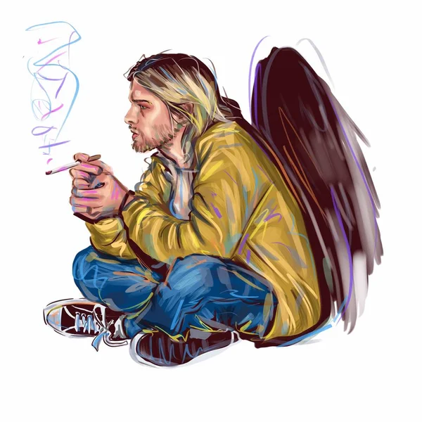 Detail Gambar Karikatur Kurt Cobain Nomer 21