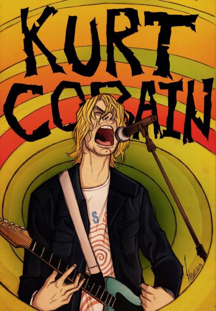 Detail Gambar Karikatur Kurt Cobain Nomer 37