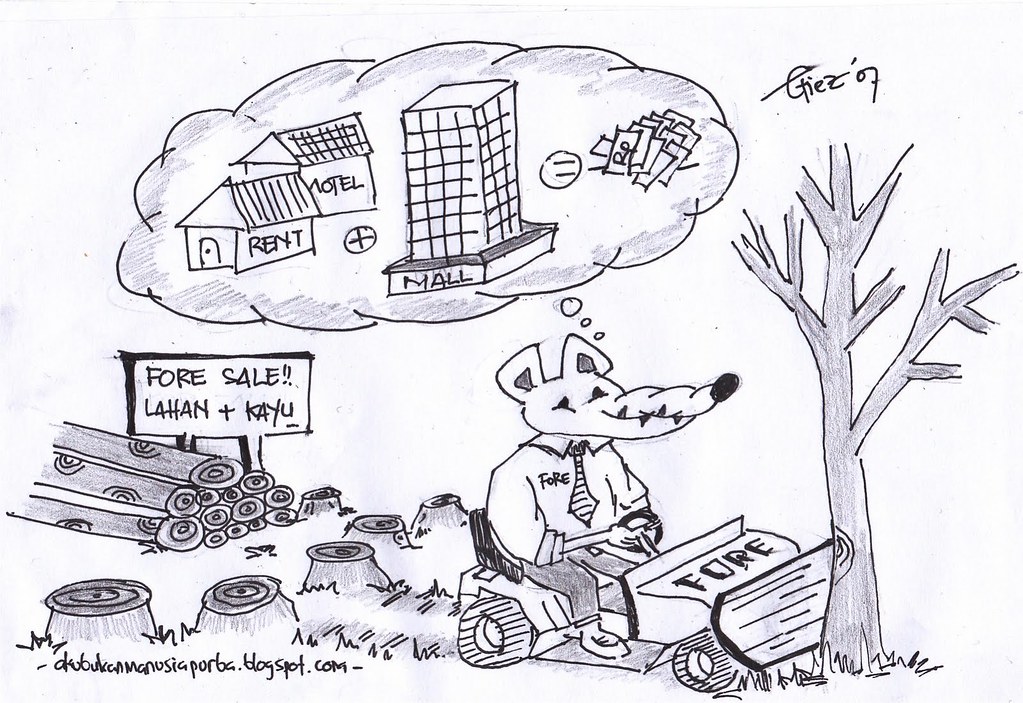 Gambar Karikatur Lingkungan Hidup - KibrisPDR