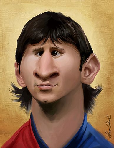 Detail Gambar Karikatur Lionel Messi Nomer 14