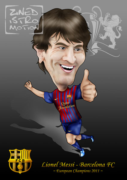 Detail Gambar Karikatur Lionel Messi Nomer 19