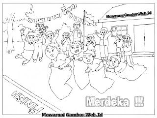 Detail Gambar Karikatur Lomba 17 Agustus Nomer 2