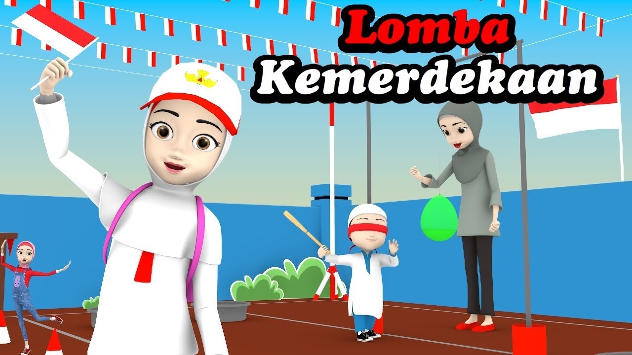 Detail Gambar Karikatur Lomba 17 Agustus Nomer 5