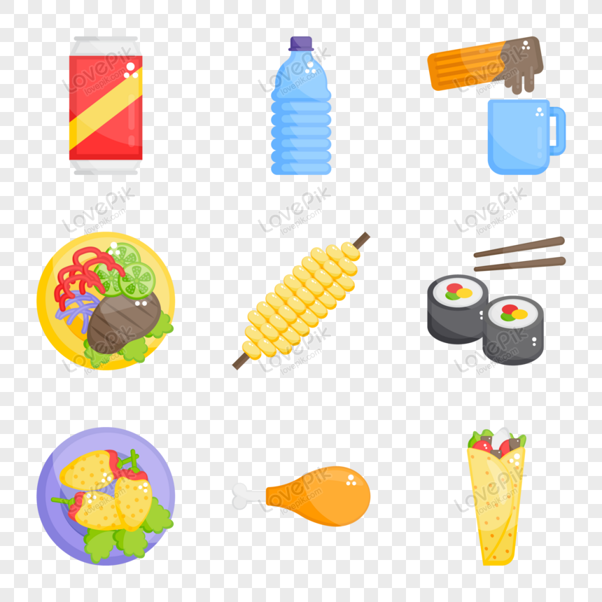 Detail Gambar Karikatur Makanan Dan Minuman Nomer 4