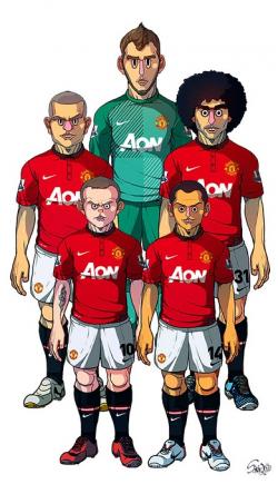 Detail Gambar Karikatur Manchester United Nomer 13