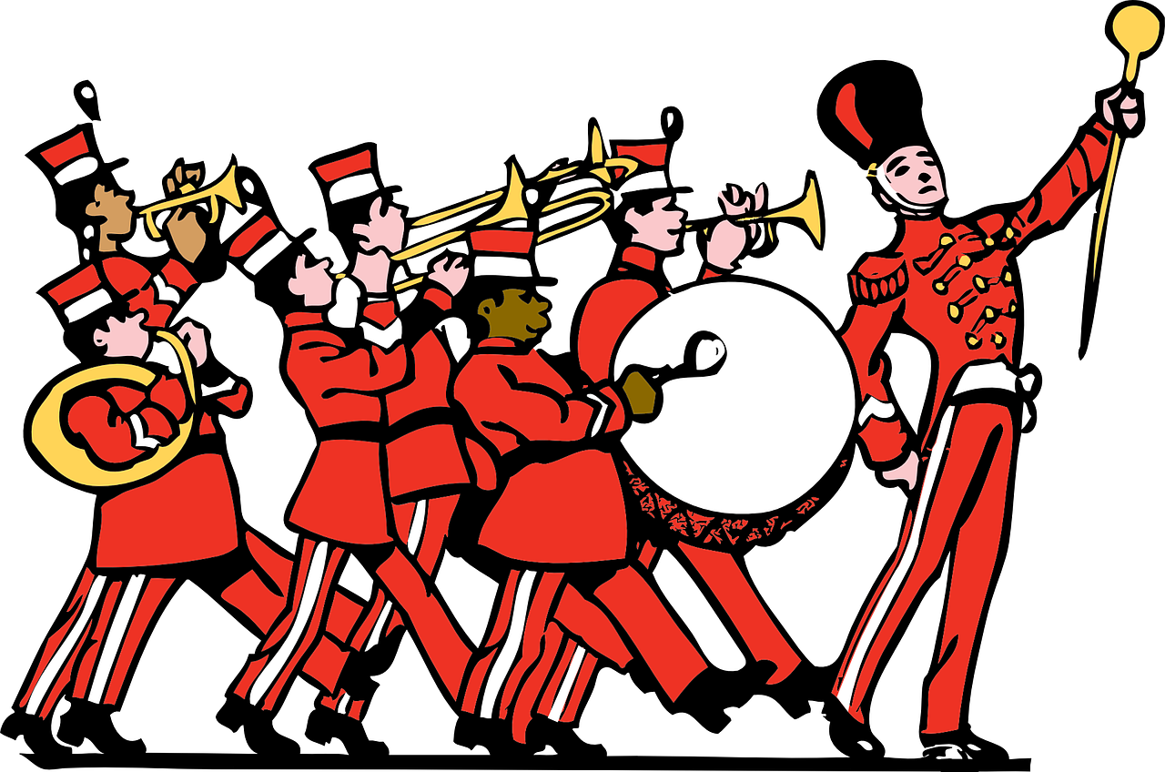 Detail Gambar Karikatur Marching Band Nomer 2