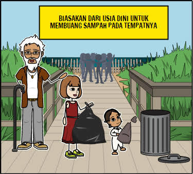 Detail Gambar Karikatur Membuang Sampah Nomer 22
