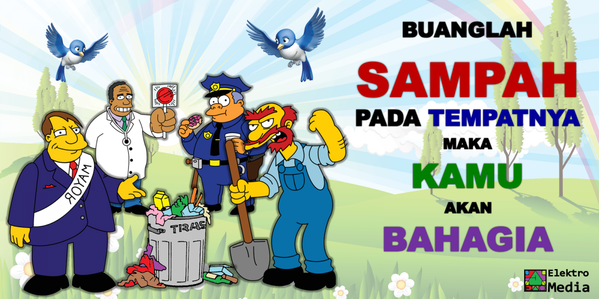 Detail Gambar Karikatur Membuang Sampah Nomer 24